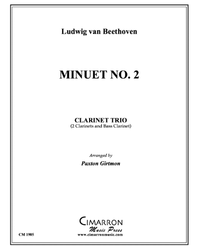 Minuet No. 2 — 贝多芬
