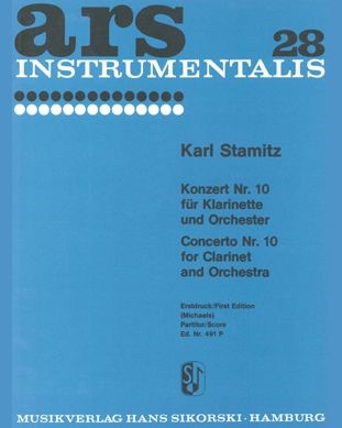 Concerto No. 10 in B-flat major — Carl Stamitz