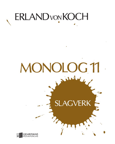 Monolog 11 — Erland von Koch