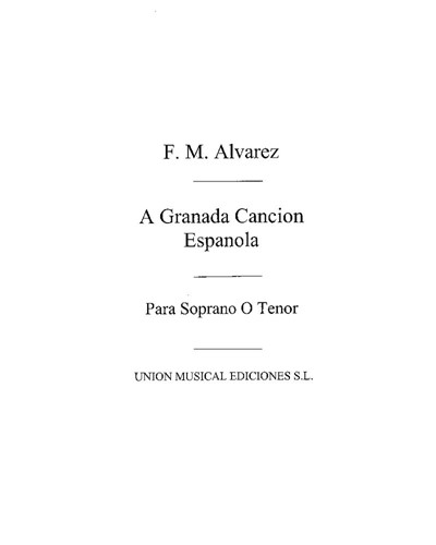 A Granada — Fermín María Álvarez