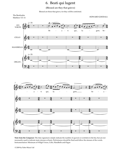 Beati Qui Lugent — Howard Goodall