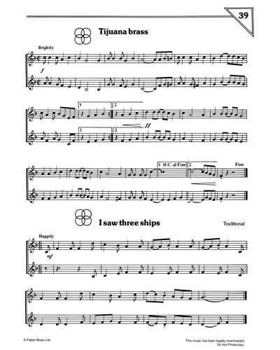 Tijuana Brass/I Saw Three Ships — Richard Duckett
