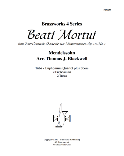 Beati Mortui, op. 115 No. 2 — 门德尔松