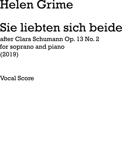 Sie liebten sich beide — Helen Grime