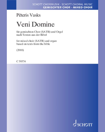 Veni Domine — 瓦斯克斯