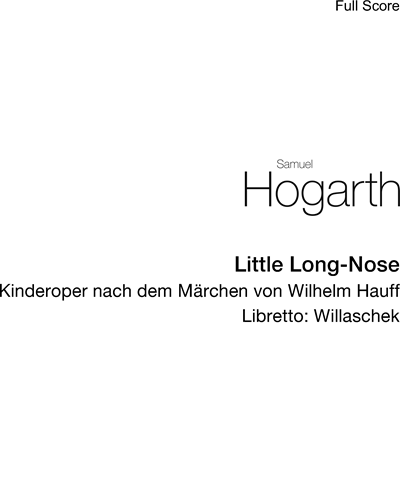Little Long-Nose — Samuel Hogarth