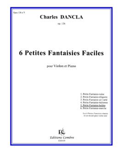 Six Petites Fantaisies Faciles, op. 126: No. 5 Boléro — 丹克拉