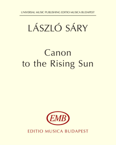 Canon to the Rising Sun — László Sáry
