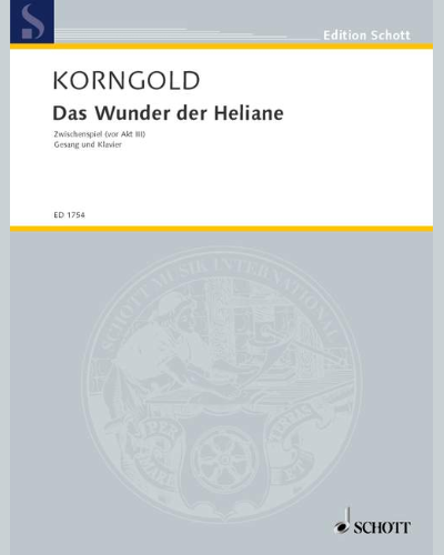Das Wunder der Heliane, op. 20 — Erich Wolfgang Korngold