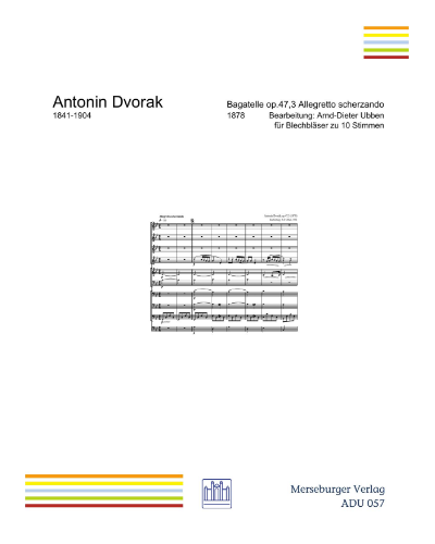 Allegretto Scherzando (from 'Bagatelles, op. 47 No. 3') — 德沃夏克