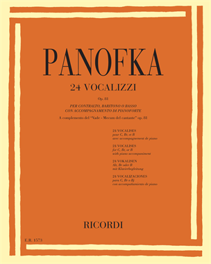 Twenty-four Vocalises, op. 81 — Heinrich Panofka