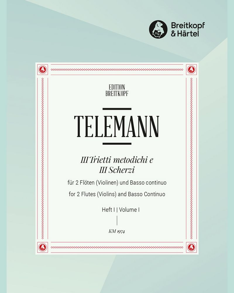 3 Trietti Metodichi e 3 Scherzi — 泰勒曼