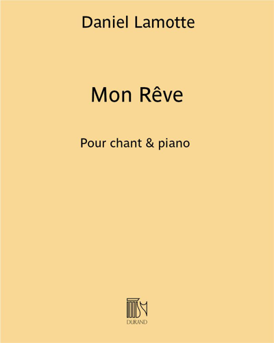 Mon Rêve — Daniel Lamotte