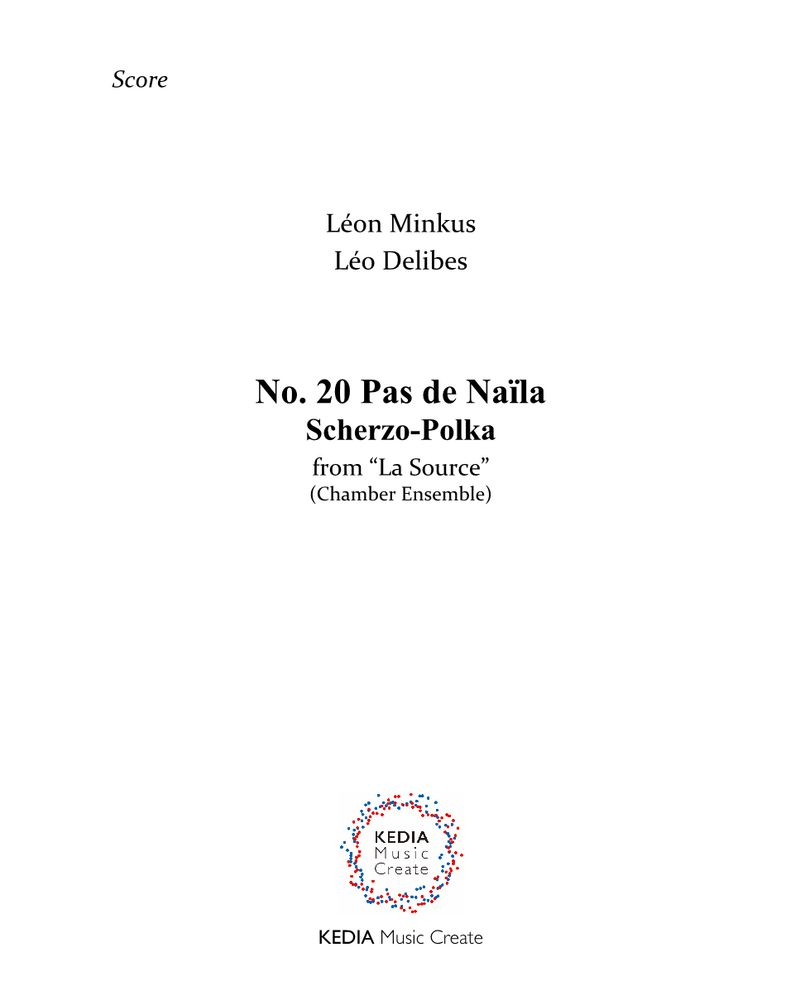 "La Source" No.20 Pas de Naïla Scherzo-Polka — Ludwig Minkus