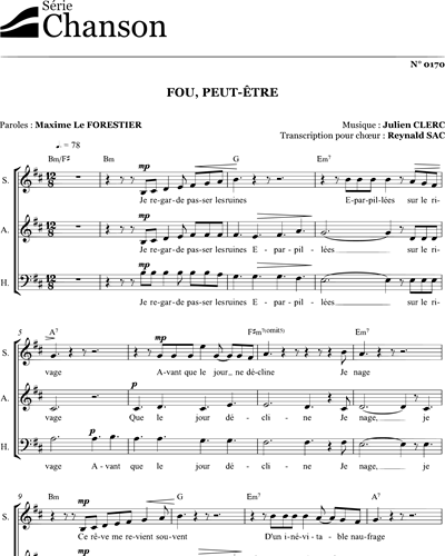 Fou, peut-être — Julien Clerc