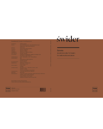Sonata for Cello and Piano — Józef Świder