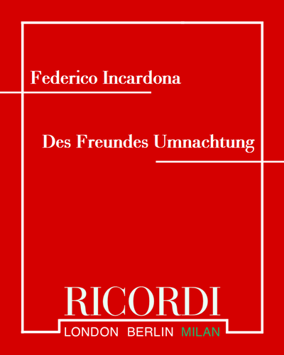 Des Freundes Umnachtung — Federico Incardona