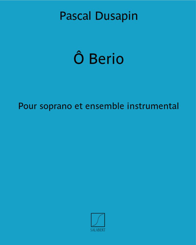 Ô Berio — 帕斯卡尔·迪萨潘