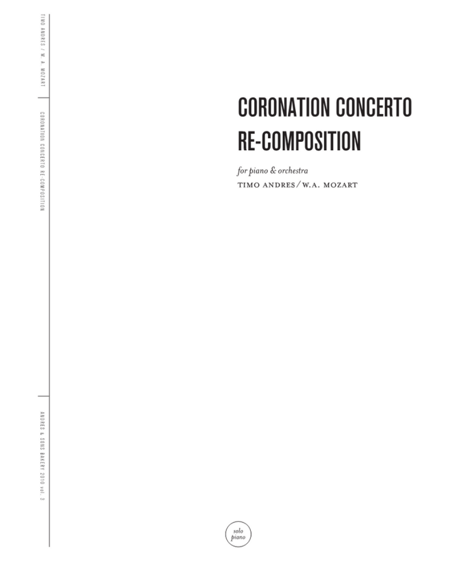 Coronation Concerto Re-Composition — Timo Andres