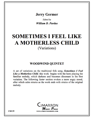 Sometimes I Feel Like a Motherless Child — Jerry Germer