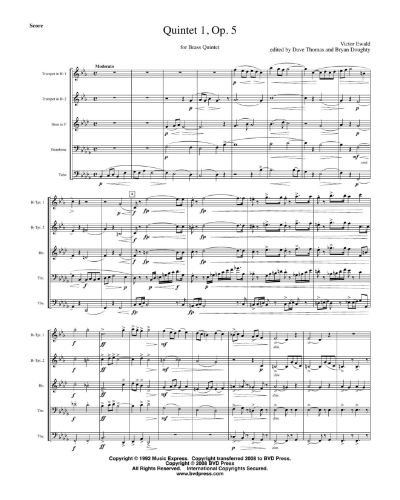 Quintet No. 1 — 佚名