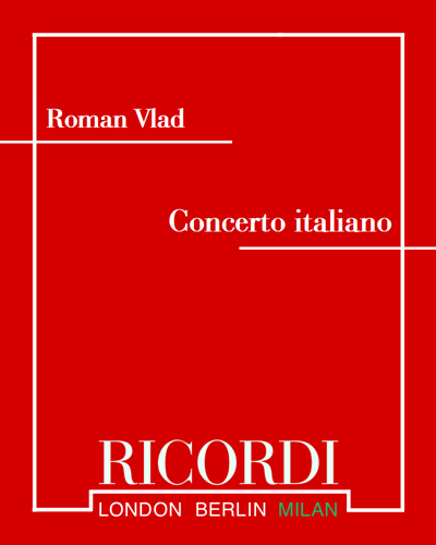 Concerto italiano — Roman Vlad