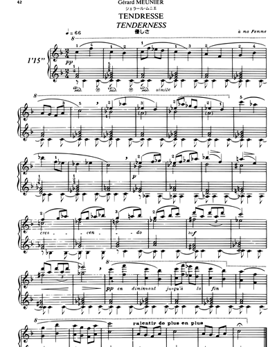 Tenderness — Gérard Meunier