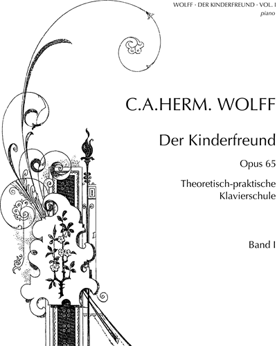 Der Kinderfreund Band 1, op. 65 — C. A. Hermann Wolff