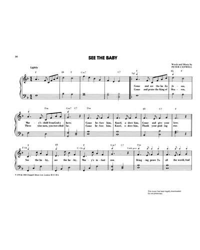 See The Baby — Peter Canwell