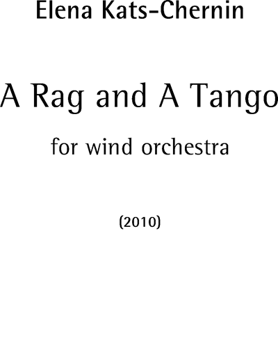 A Rag and a Tango — Elena Kats-Chernin