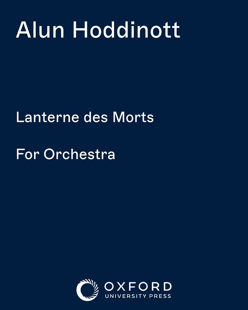 Lanterne des Morts — Alun Hoddinott