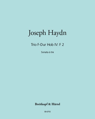 Trio in F major, Hob. IV: F 2 — Joseph Haydn