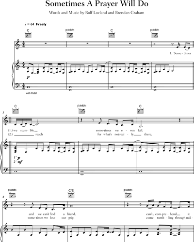 Sometimes A Prayer Will Do — Celtic Woman