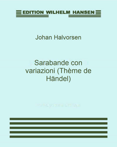 Sarabande con variazioni (Theme from Handel) — 约翰·哈沃森