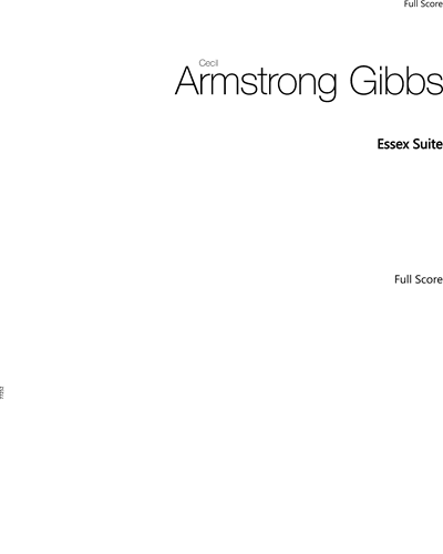 Essex Suite — C Armstrong Gibbs
