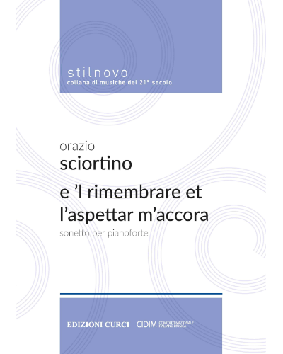 E ‘l rimembrare et l’aspettar m’accora — Orazio Sciortino
