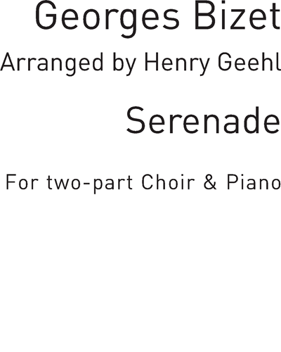 Serenade (Fair Maid of Perth) — 比才