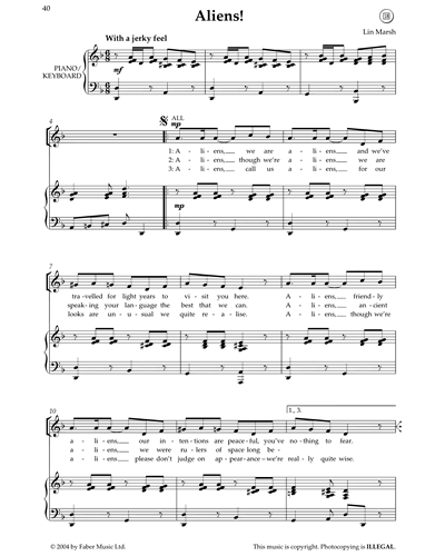 Aliens! — Lin Marsh