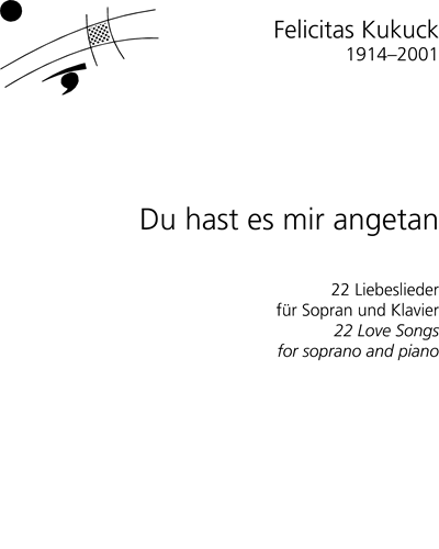 Du hast es mir angetan (22 Love Songs) — Felicitas Kukuck