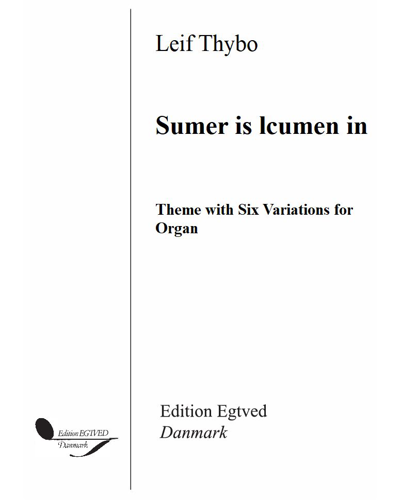 Sumer is icumen in — Leif Thybo