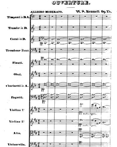 Overture to 'The Naiades', op. 15 — William Sterndale Bennett