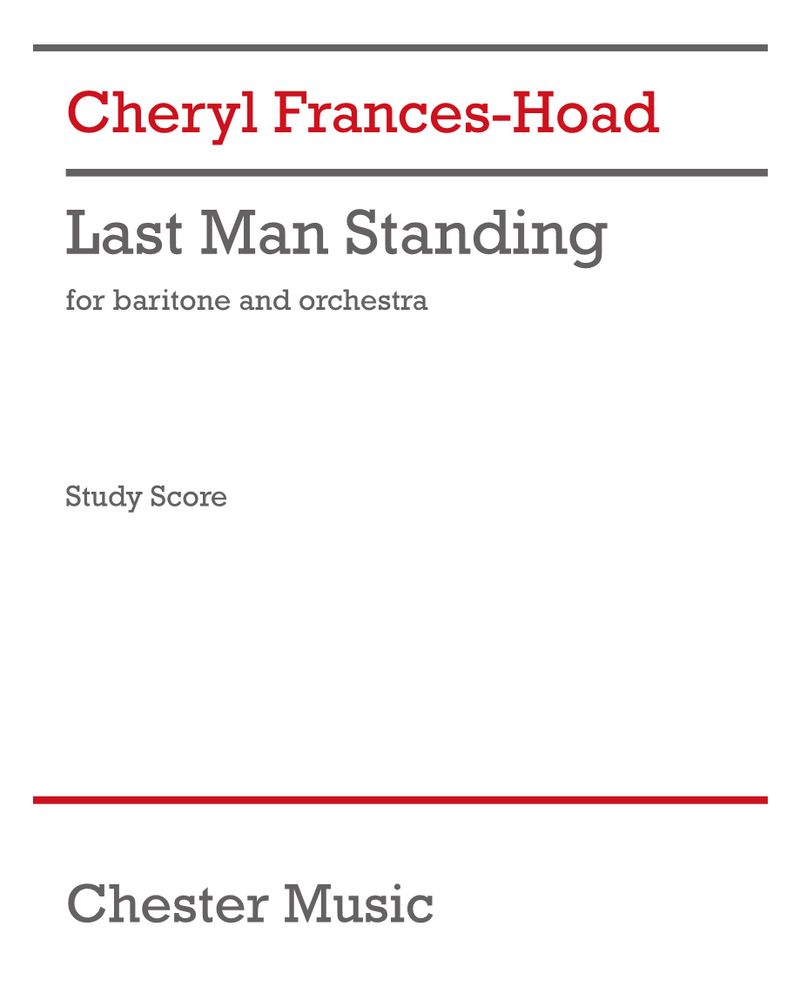 Last Man Standing — Cheryl Frances-Hoad