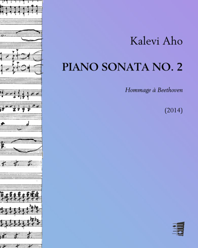 Piano Sonata No. 2, op. 2 — Kalevi Aho