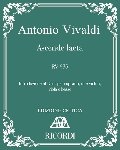 Ascende laeta, RV 635 — Antonio Vivaldi