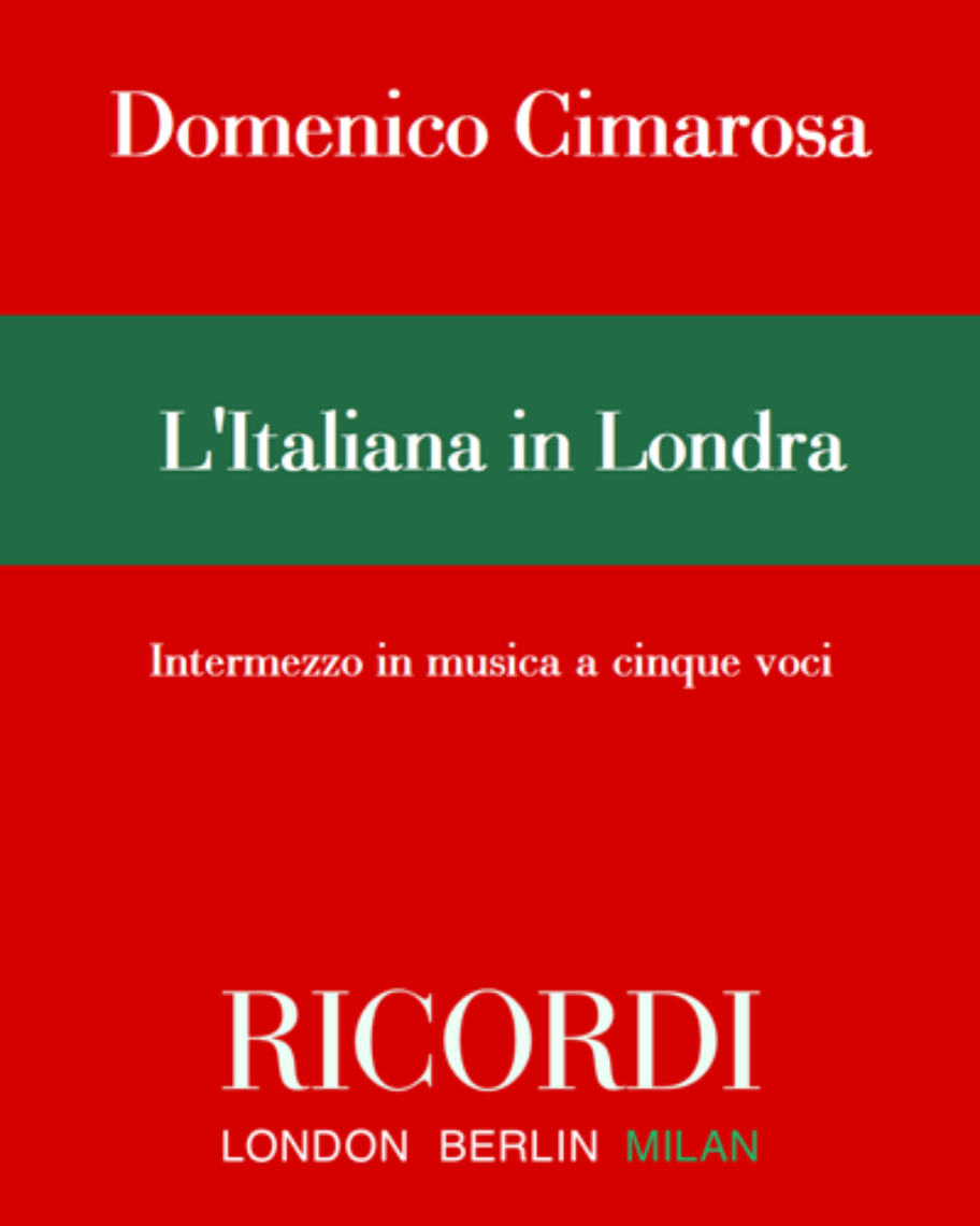 L'Italiana in Londra — 契马罗萨