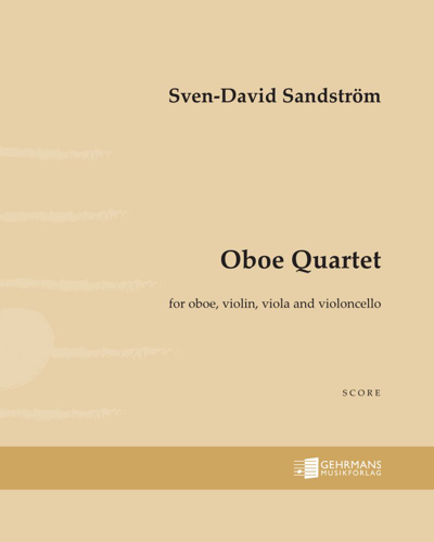 Oboe Quartet — 斯文-达维德·桑德斯特伦