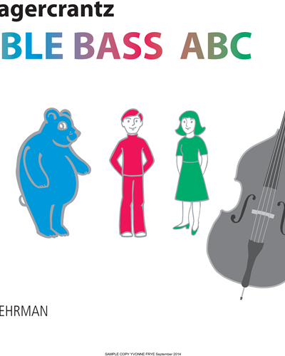 Colourstrings Double Bass ABC: Book A — Lasse Lagercrantz