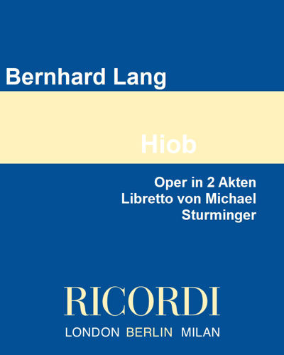 Hiob — Bernhard Lang