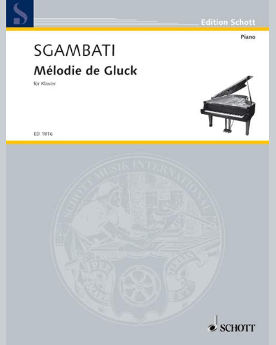 Melody of Gluck — Giovanni Sgambati