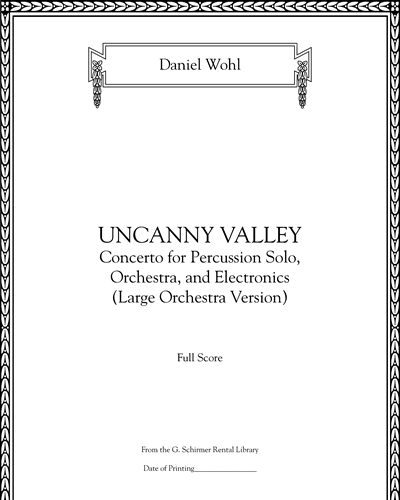 Uncanny Valley — Daniel Wohl